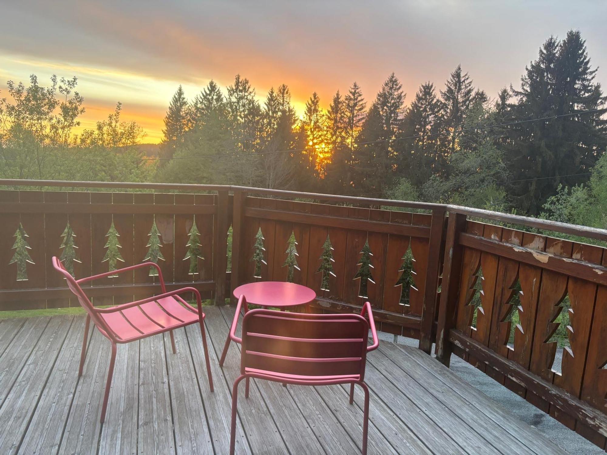 Chalet Avec Jacuzzi Prive, Vue Sur Les Vosges Belfahy ภายนอก รูปภาพ