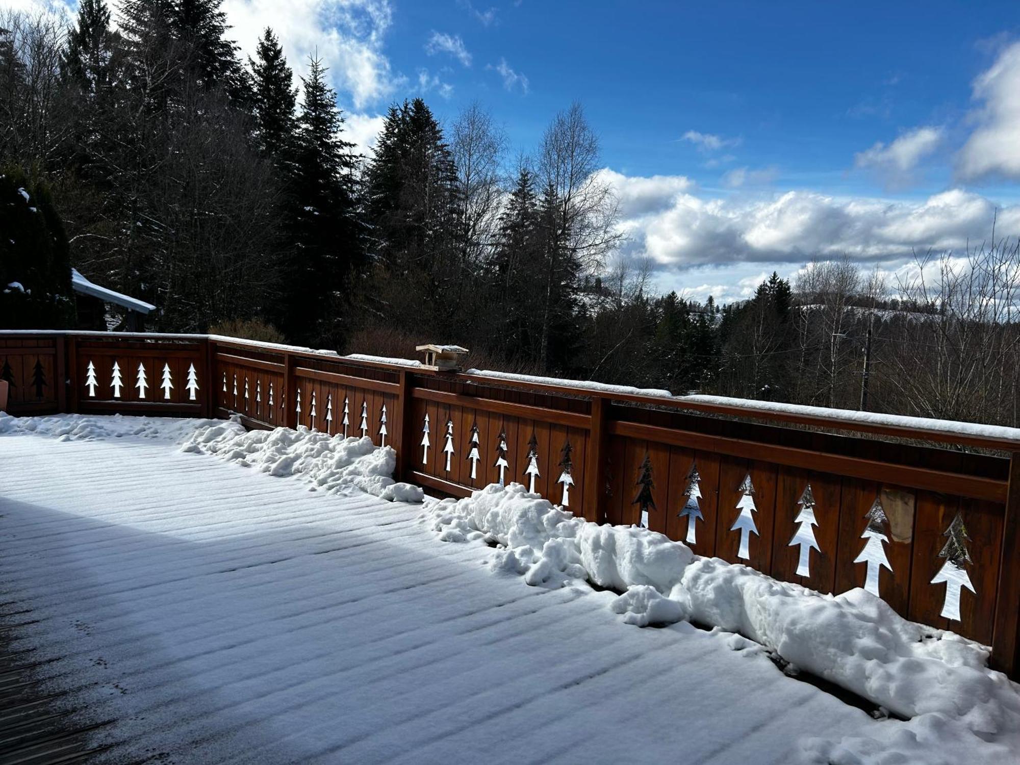 Chalet Avec Jacuzzi Prive, Vue Sur Les Vosges Belfahy ภายนอก รูปภาพ