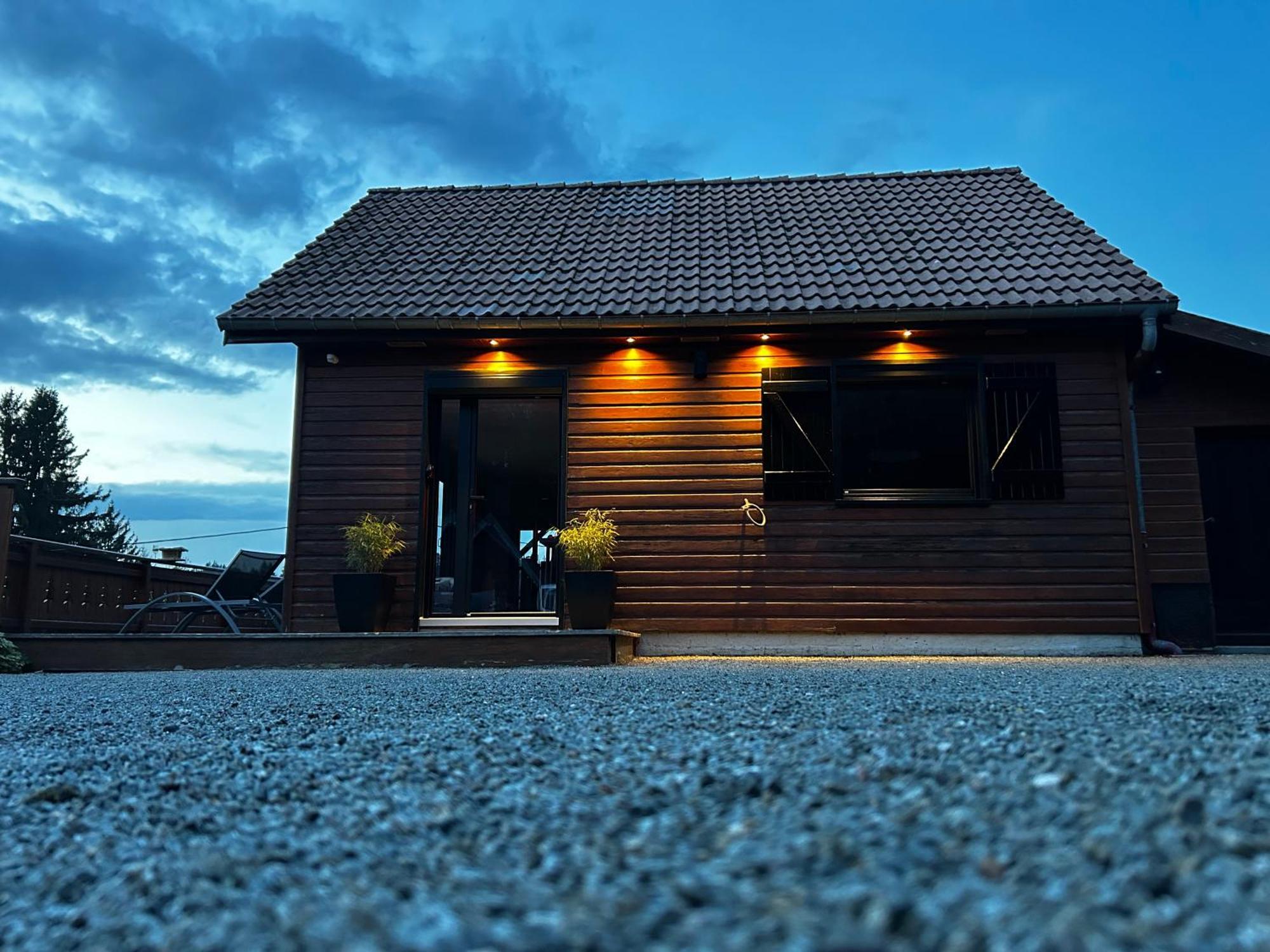 Chalet Avec Jacuzzi Prive, Vue Sur Les Vosges Belfahy ภายนอก รูปภาพ