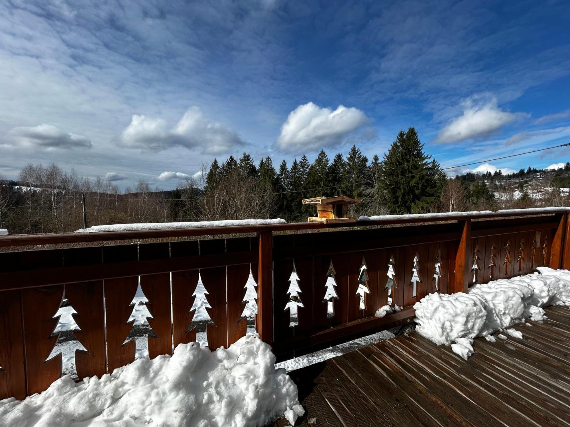 Chalet Avec Jacuzzi Prive, Vue Sur Les Vosges Belfahy ภายนอก รูปภาพ