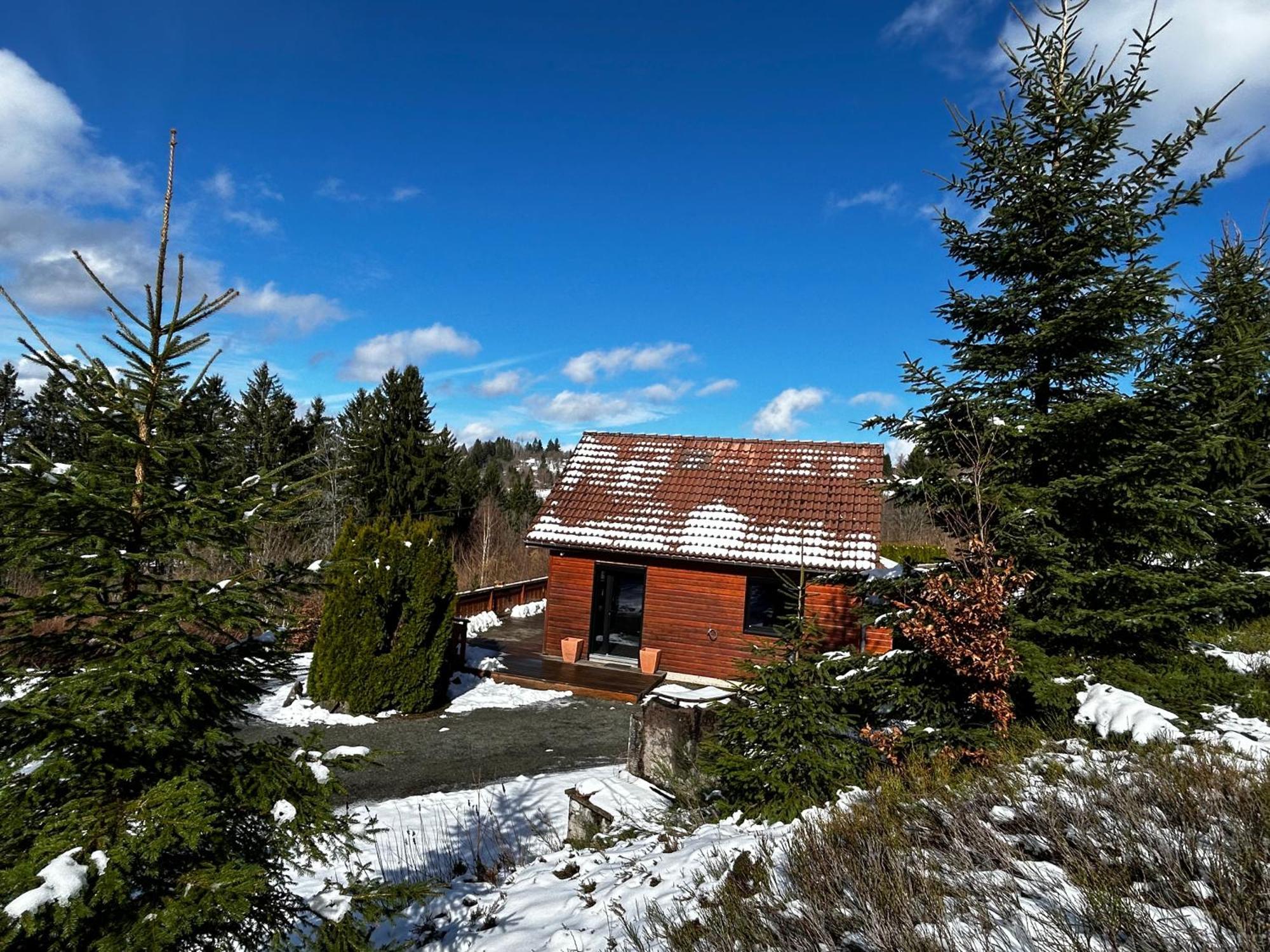 Chalet Avec Jacuzzi Prive, Vue Sur Les Vosges Belfahy ภายนอก รูปภาพ