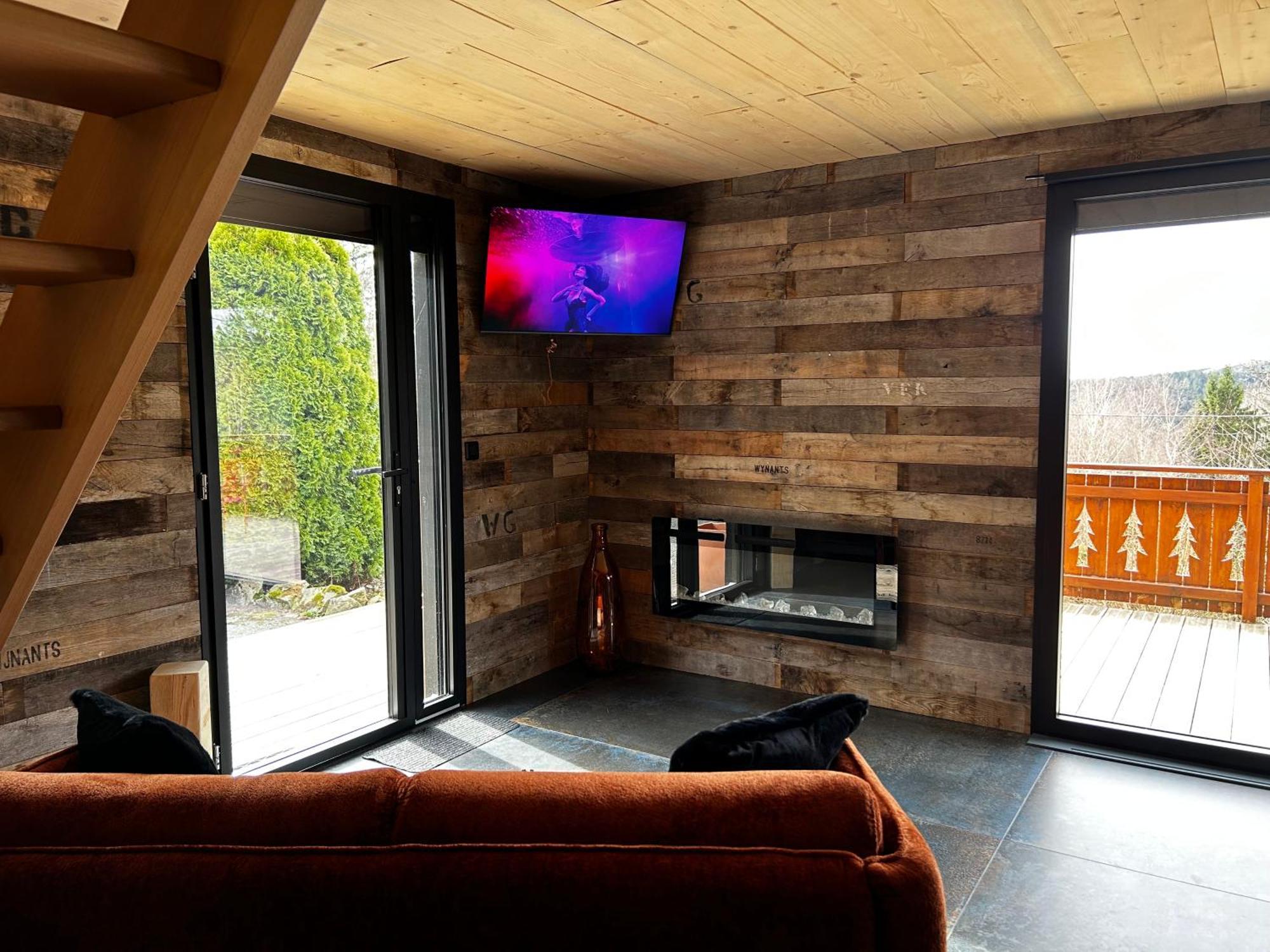 Chalet Avec Jacuzzi Prive, Vue Sur Les Vosges Belfahy ภายนอก รูปภาพ